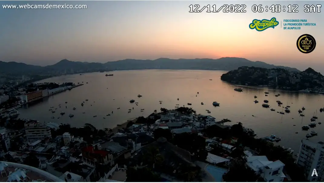 Webcam en direct de Acapulco, Guerrero, Mexique