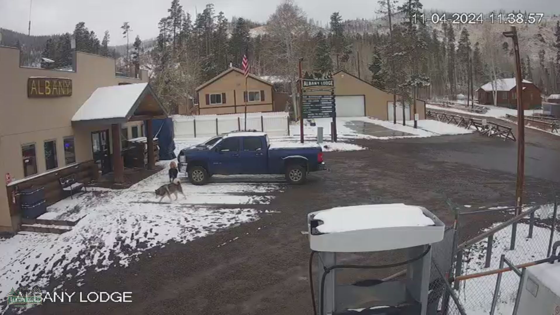 Webcam en direct de Albany Lodge, Wyoming, USA