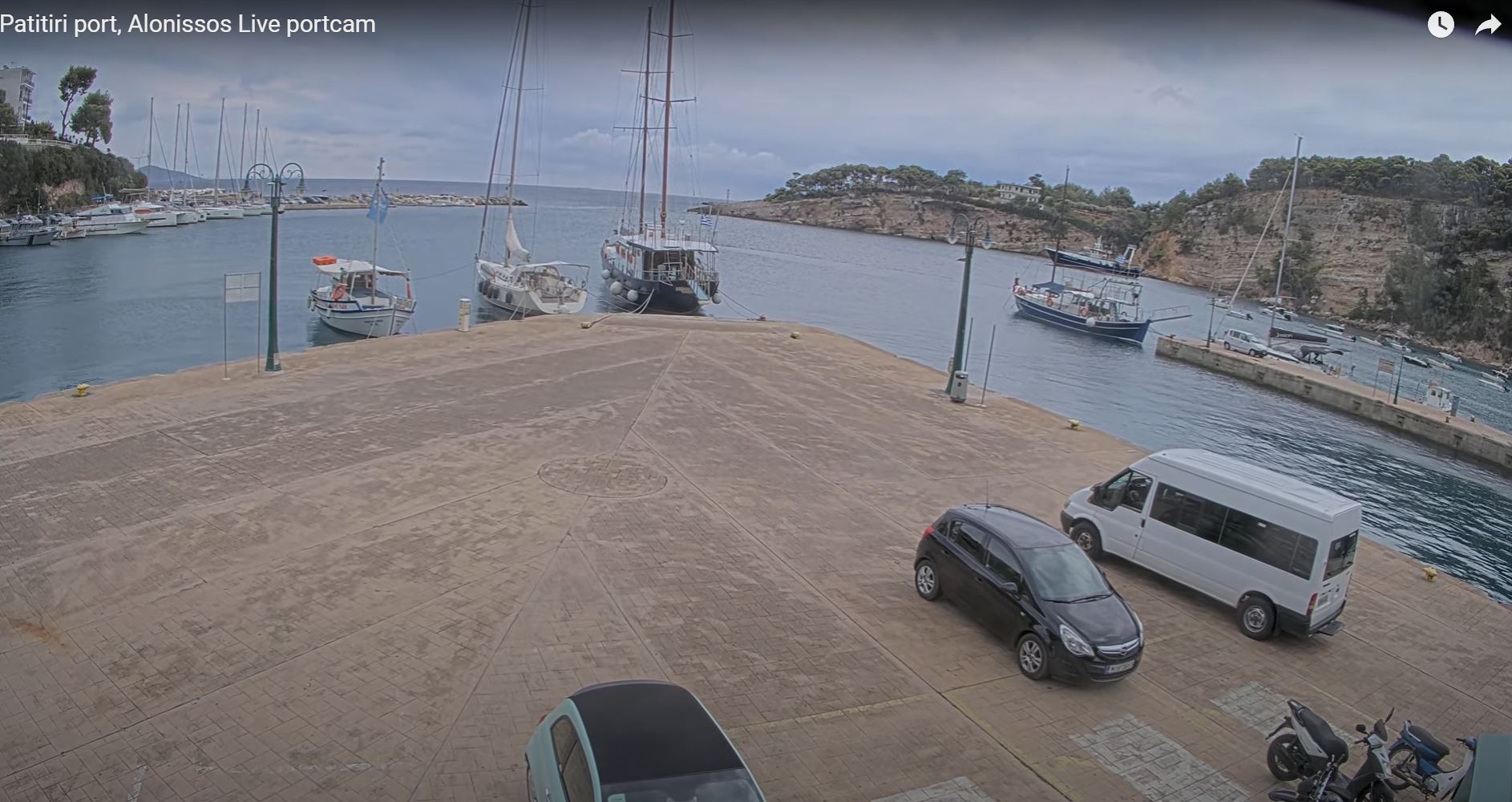 Webcam en direct de Alonissos, Thessalie, Grèce