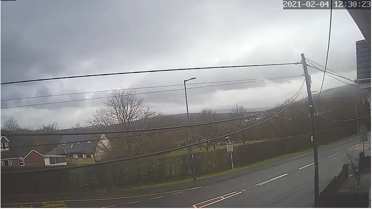 Webcam en direct de Ammanford, Carmarthenshire, Pays de Galles