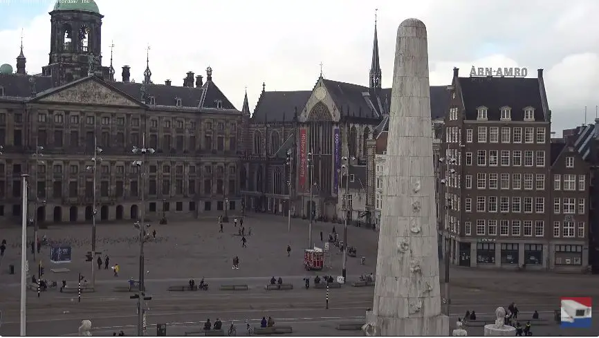Webcam en direct de Amsterdam, Hollande-Septentrionale, Pays-Bas