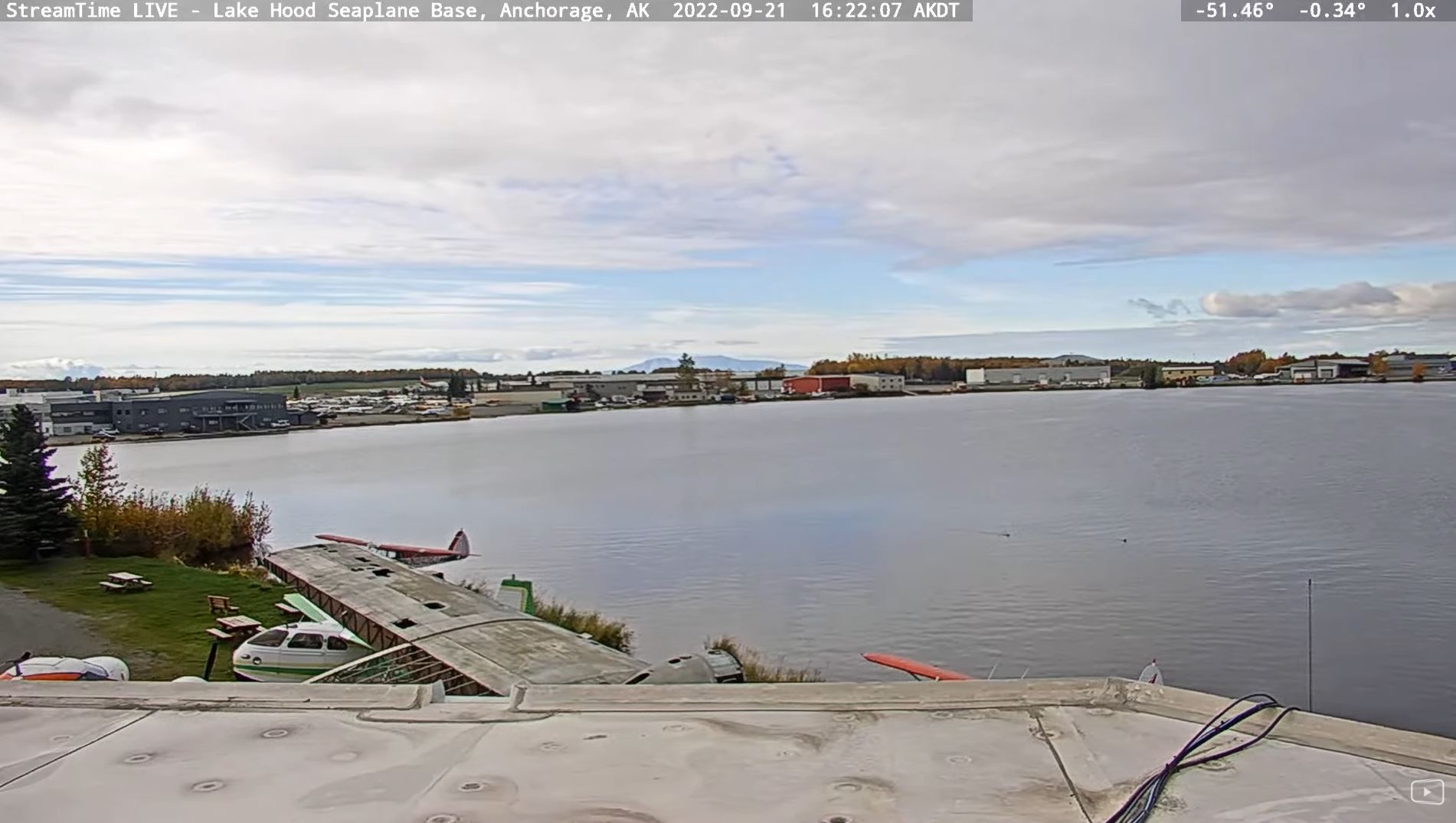 Webcam en direct de Anchorage, Alaska, USA