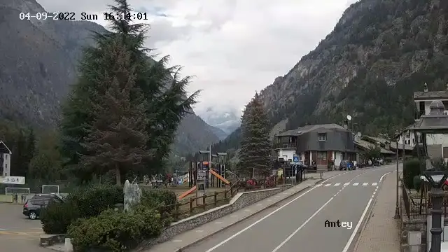 Webcam en direct de Antey-Saint-André, Vallée d'Aoste, Italie