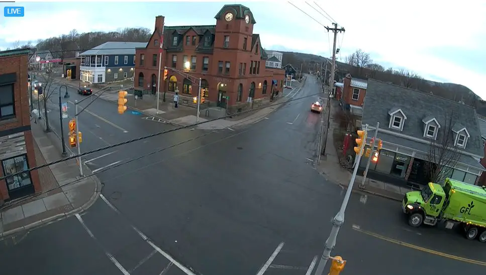 Webcam en direct de Antigonish, Nouvelle-Écosse, Canada