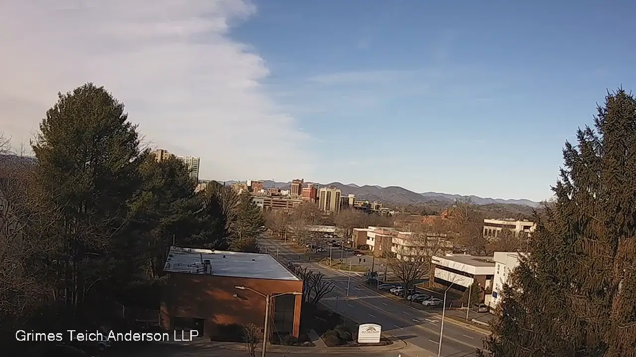 Webcam en direct de Asheville, Caroline du Nord, USA