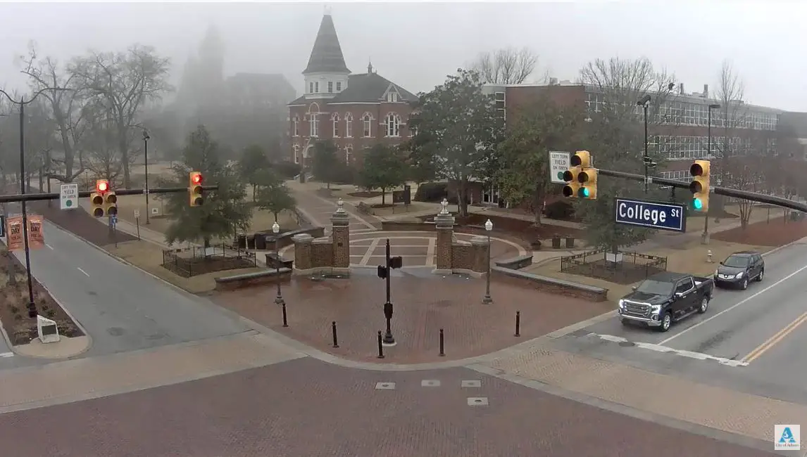 Webcam en direct de Auburn, Alabama, USA