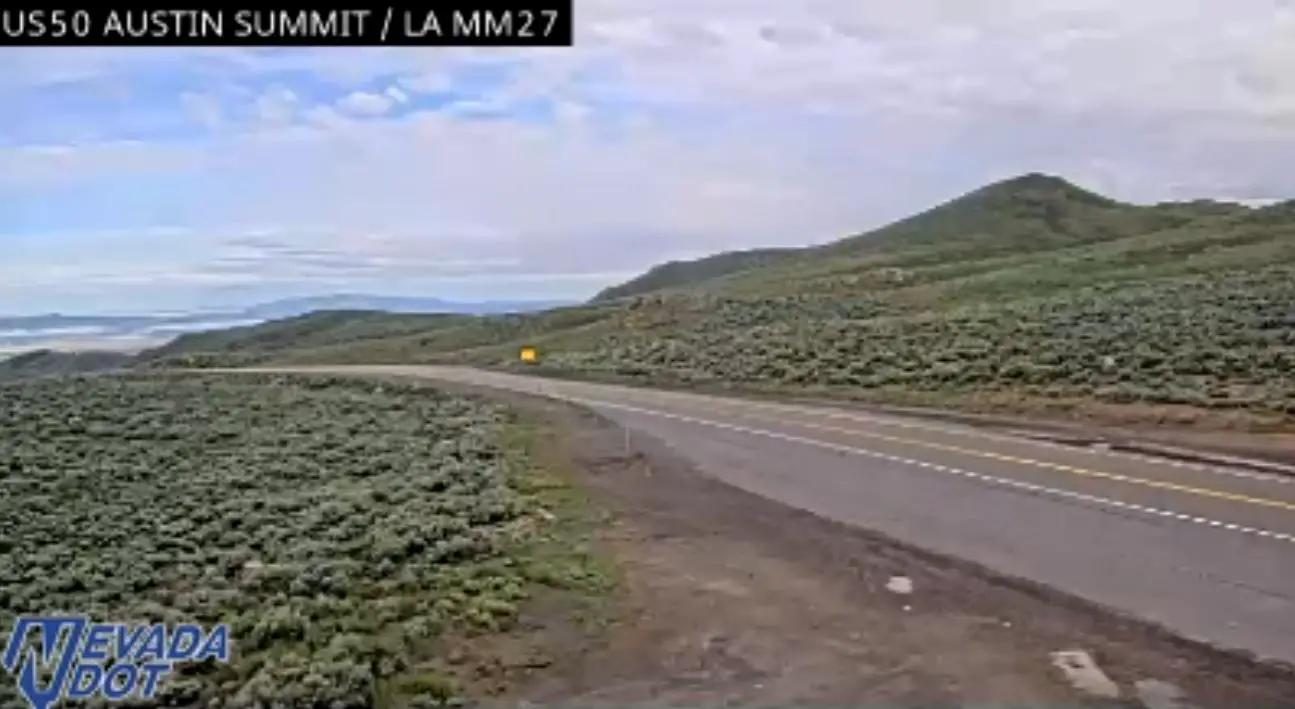 Webcam en direct de Austin, Nevada, USA