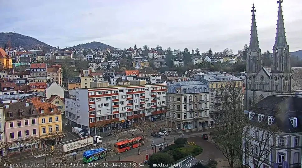 Webcam en direct de Baden Baden, Bade-Wurtemberg, Allemagne