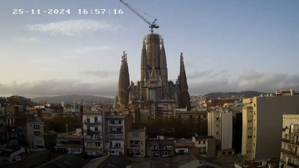 Webcam en direct de Barcelone - Sagrada Familia, Catalogne, Espagne