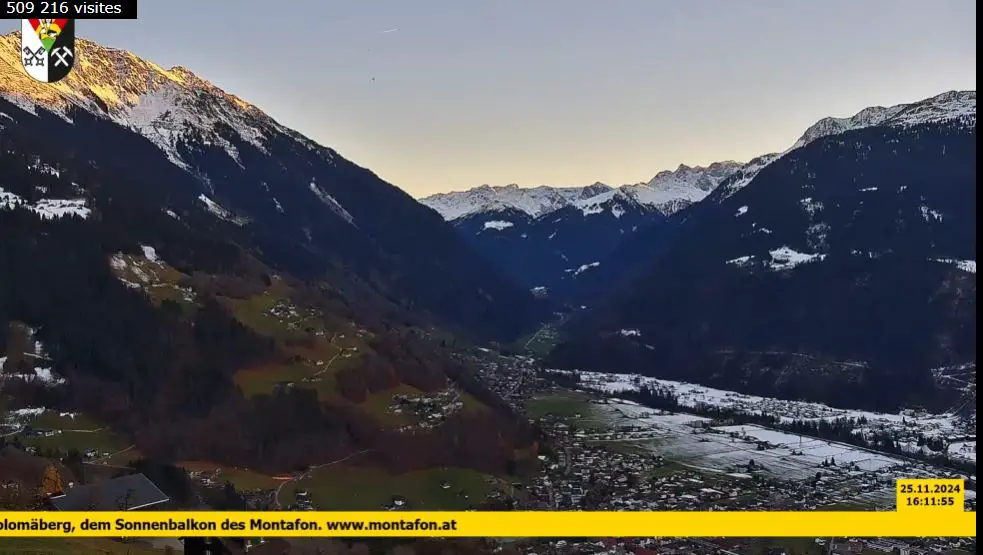 Webcam en direct de Bartholomaberg, Vorarlberg, Autriche