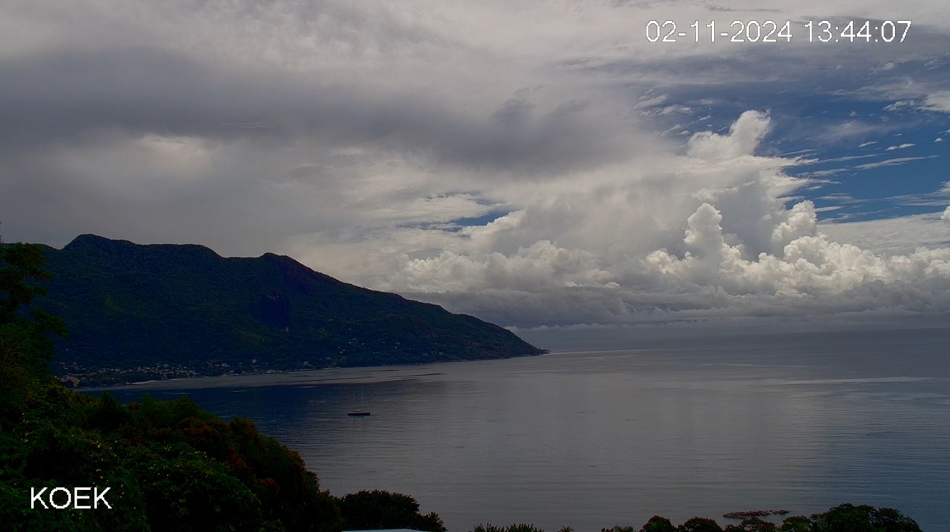 Webcam en direct de Bel Ombre, Mahé, Seychelles