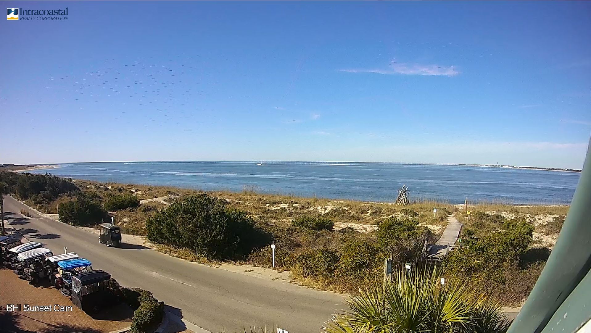 Webcam en direct de Bald Head Island, Caroline du Nord, USA