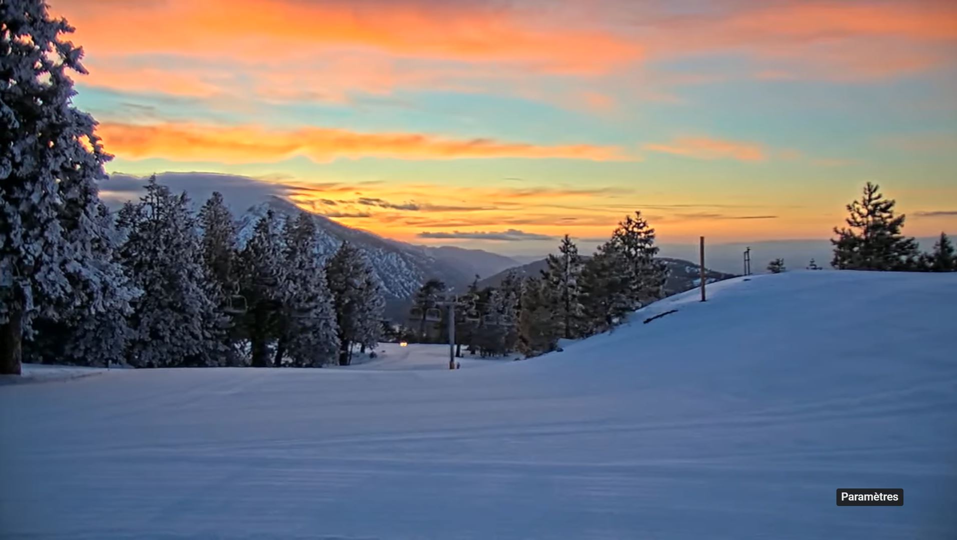 Webcam en direct de Big Pines, Californie, USA