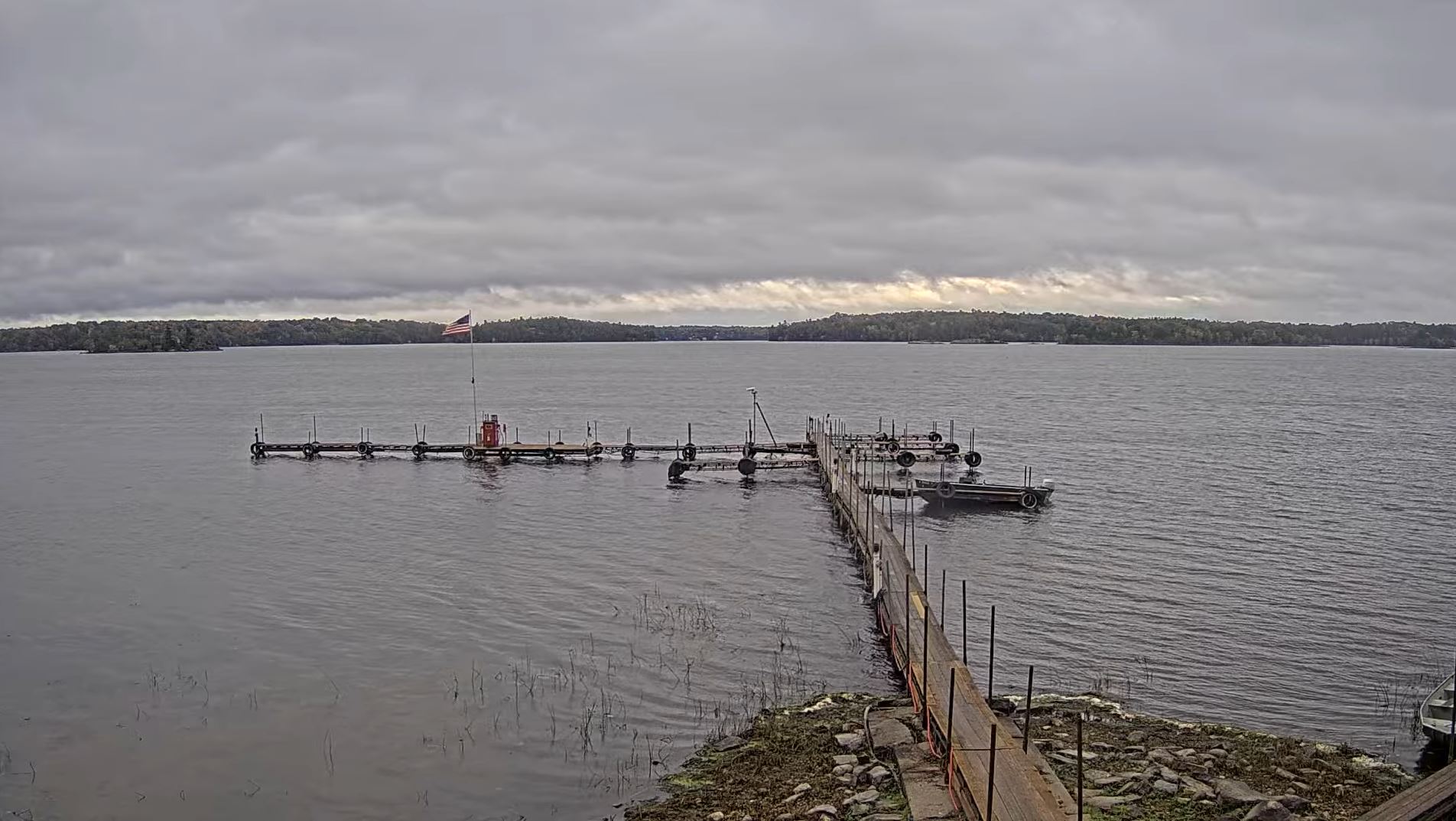 Webcam en direct de Black Lake, New York, USA