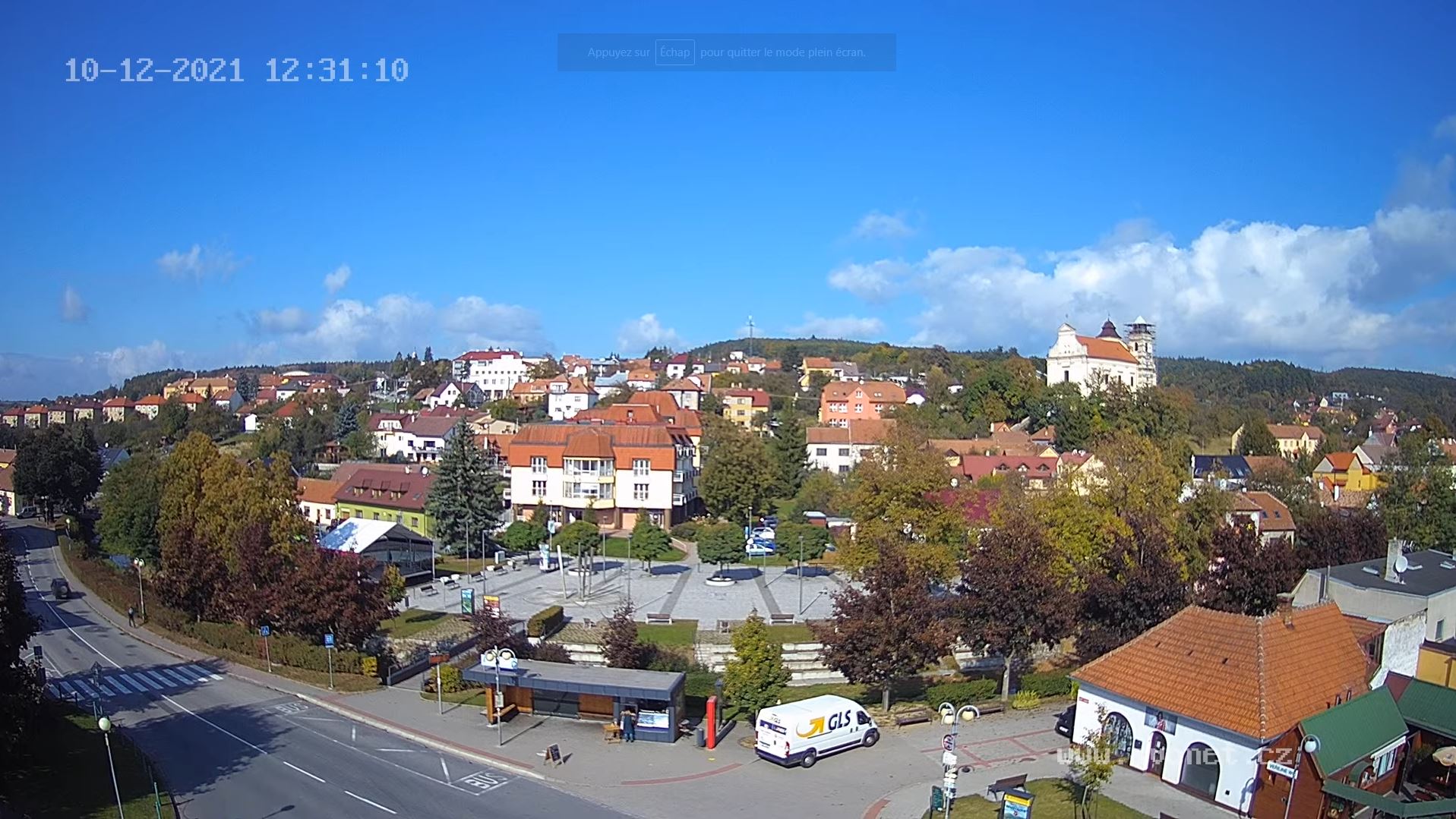 Webcam en direct de Bojkovice, Zlin, République Tchèque