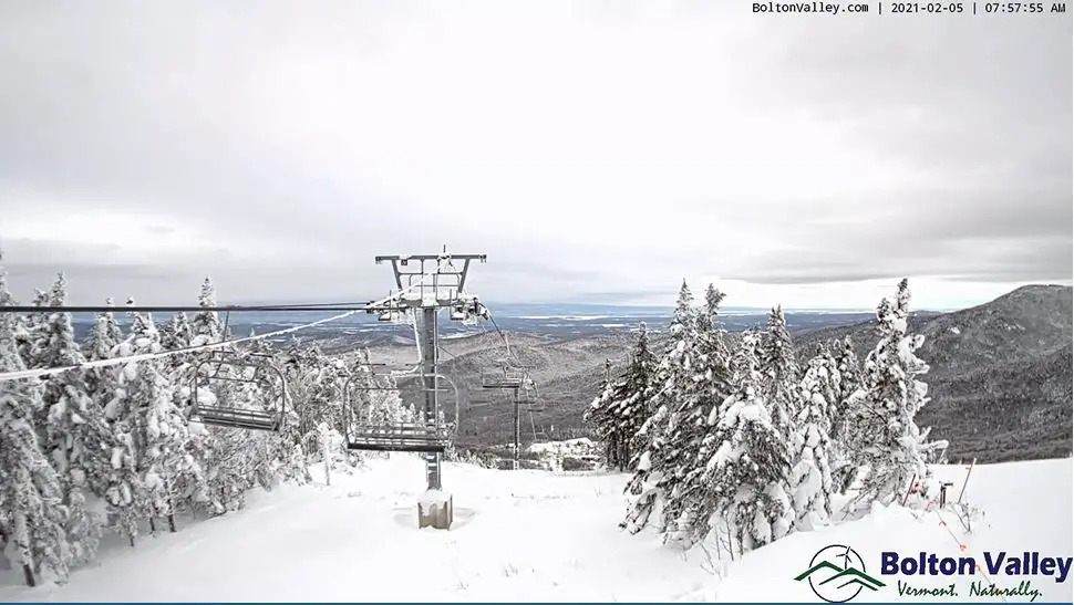 Webcam en direct de Bolton Valley, Vermont, USA