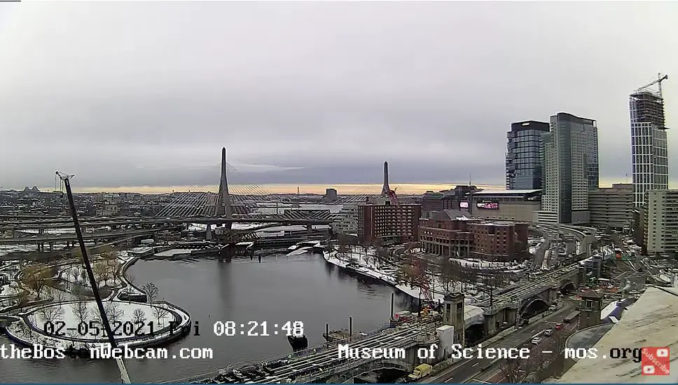 Webcam en direct de Boston, Massachusetts, USA