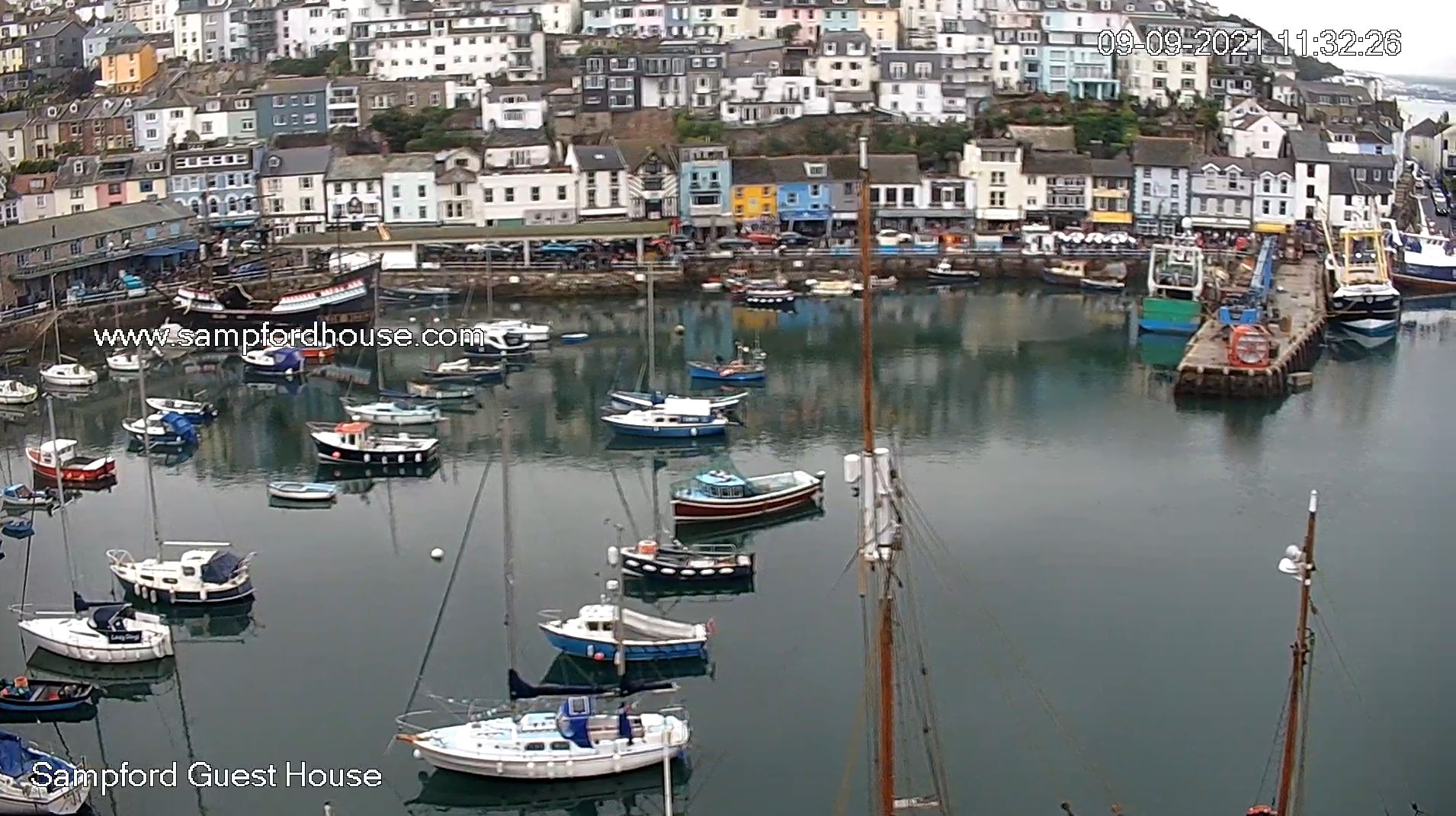 Webcam en direct de Brixham, Devon, Angleterre