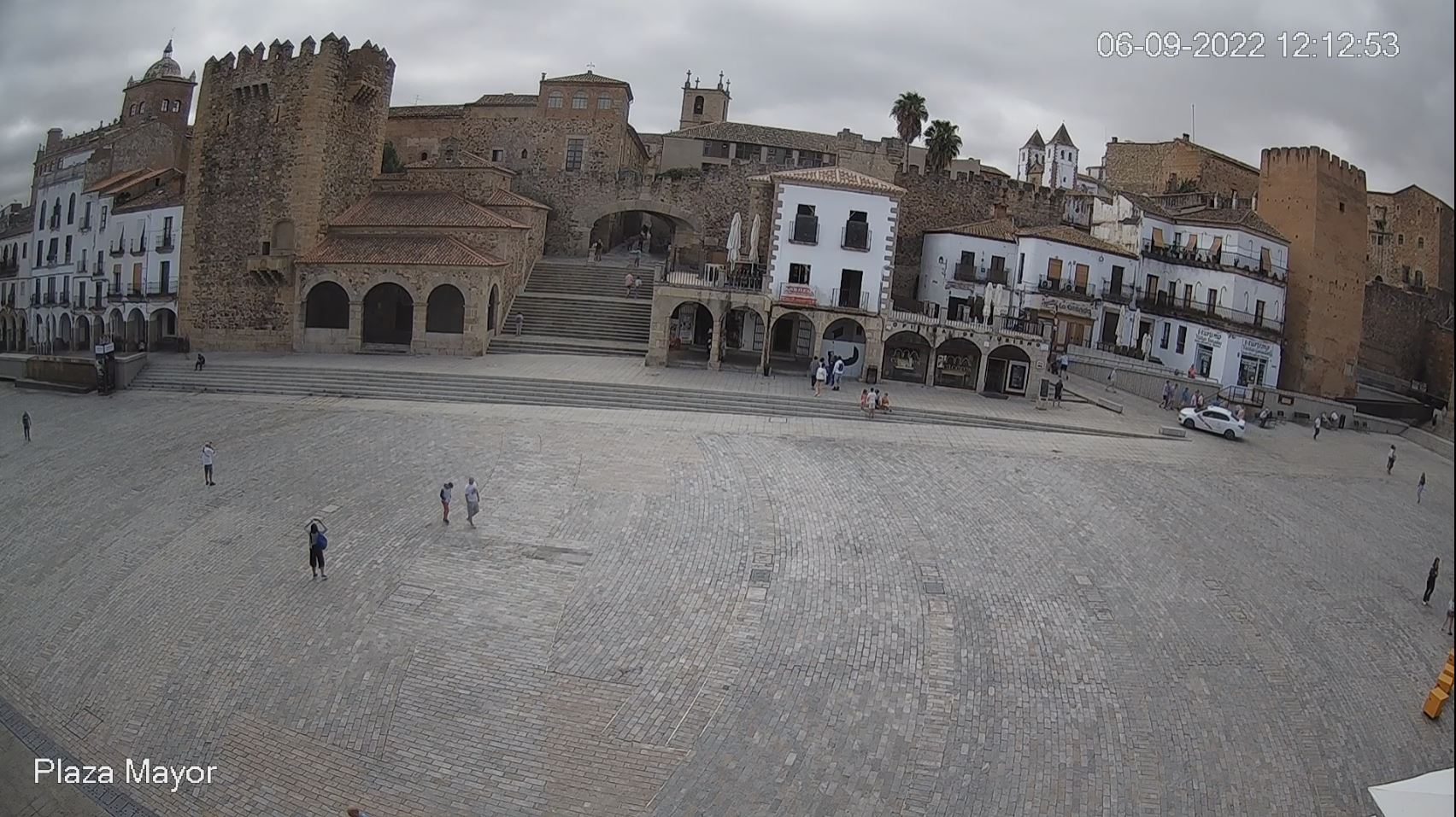 Webcam en direct de Caceres, Estrémadure, Espagne