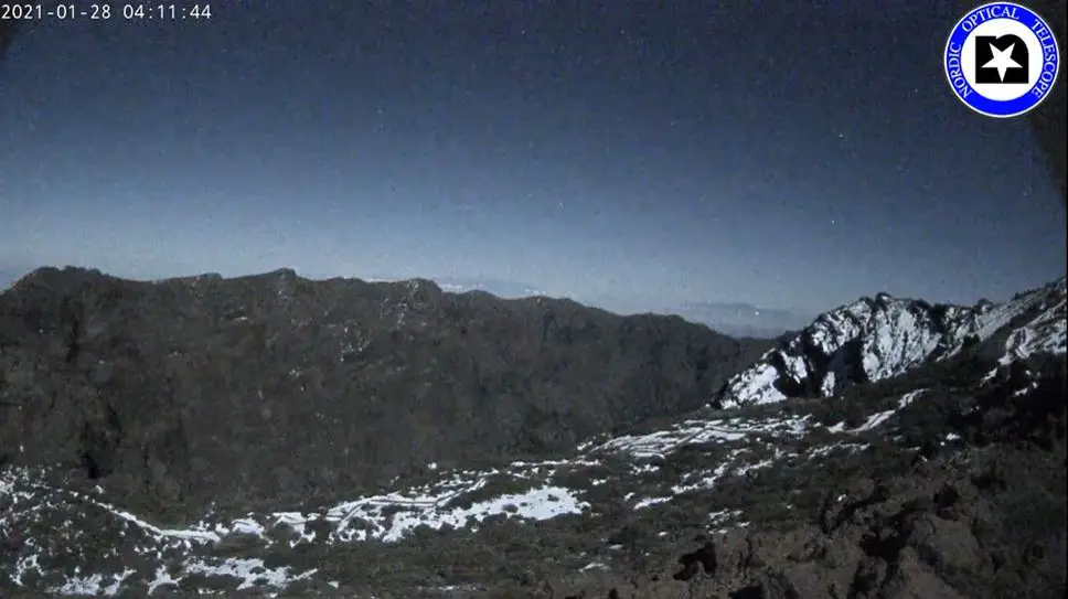 Webcam en direct de Caldeira de Taburiente, Santa Cruz de tenerife, Espagne