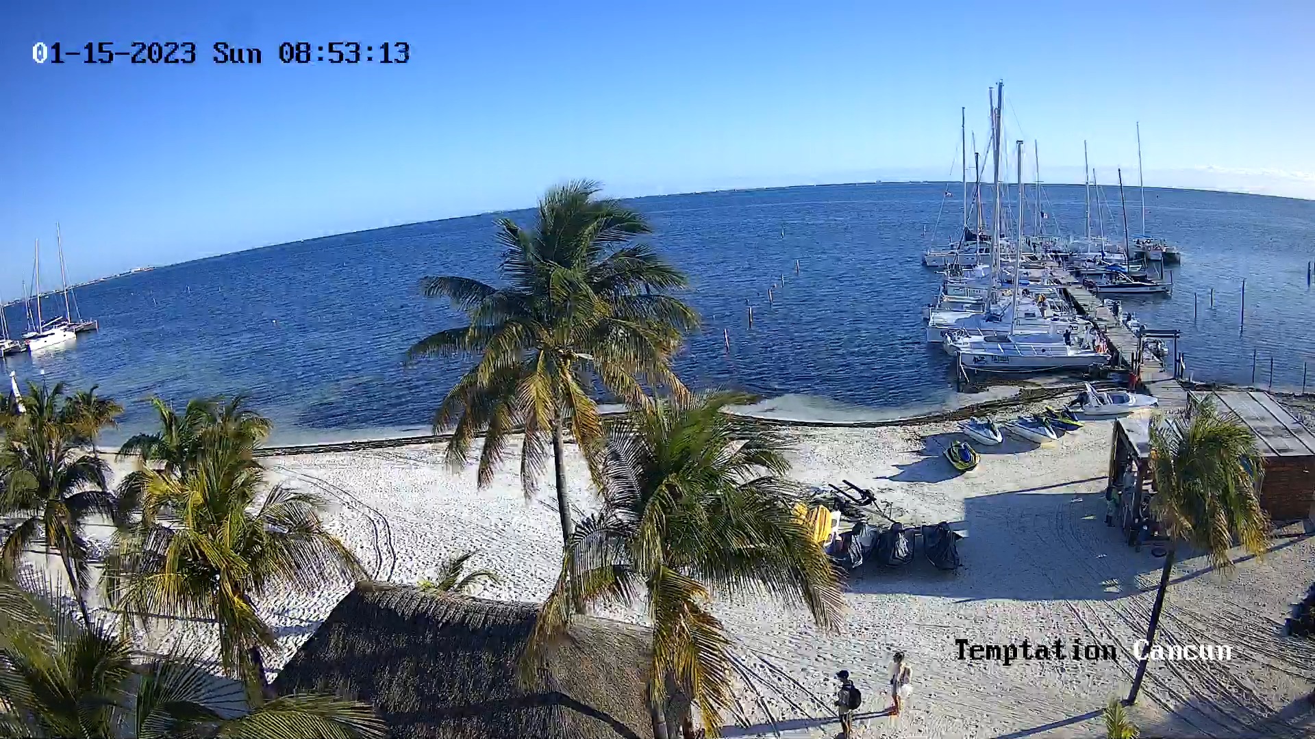 Webcam en direct de Cancun, Quintana Roo, Mexique