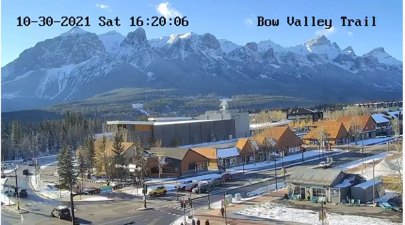 Webcam en direct de Canmore, Colombie Britannique, USA