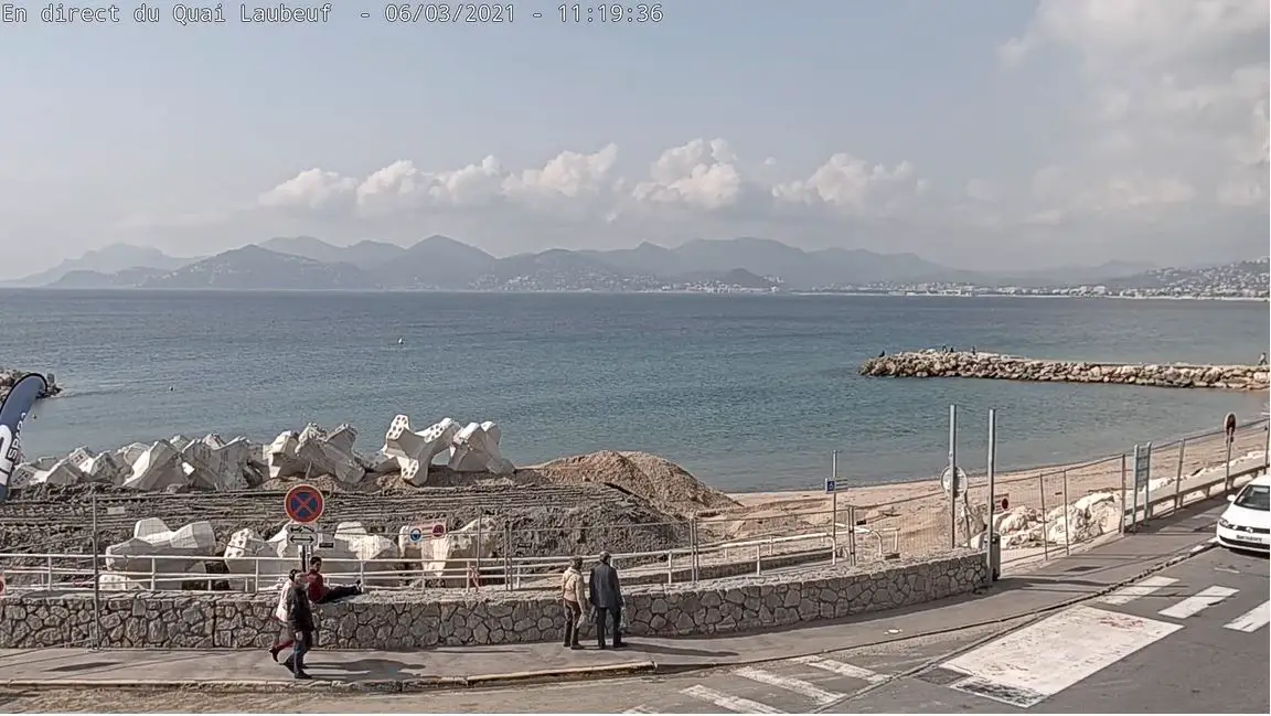 Webcam en direct de Cannes, Provence-Alpes-Côte d'Azur, France