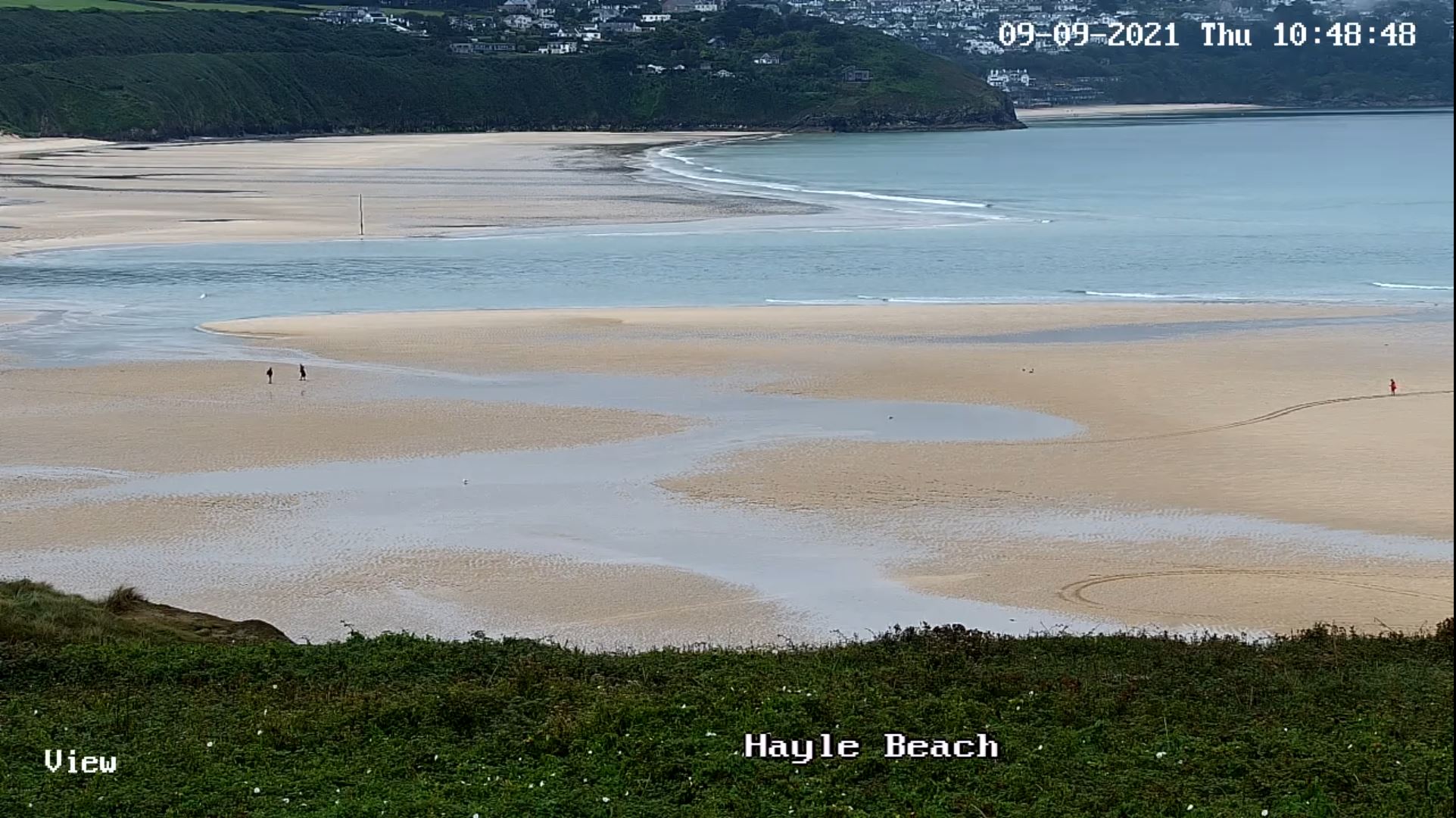 Webcam en direct de Carbis Bay, Cornouailles, Angleterre