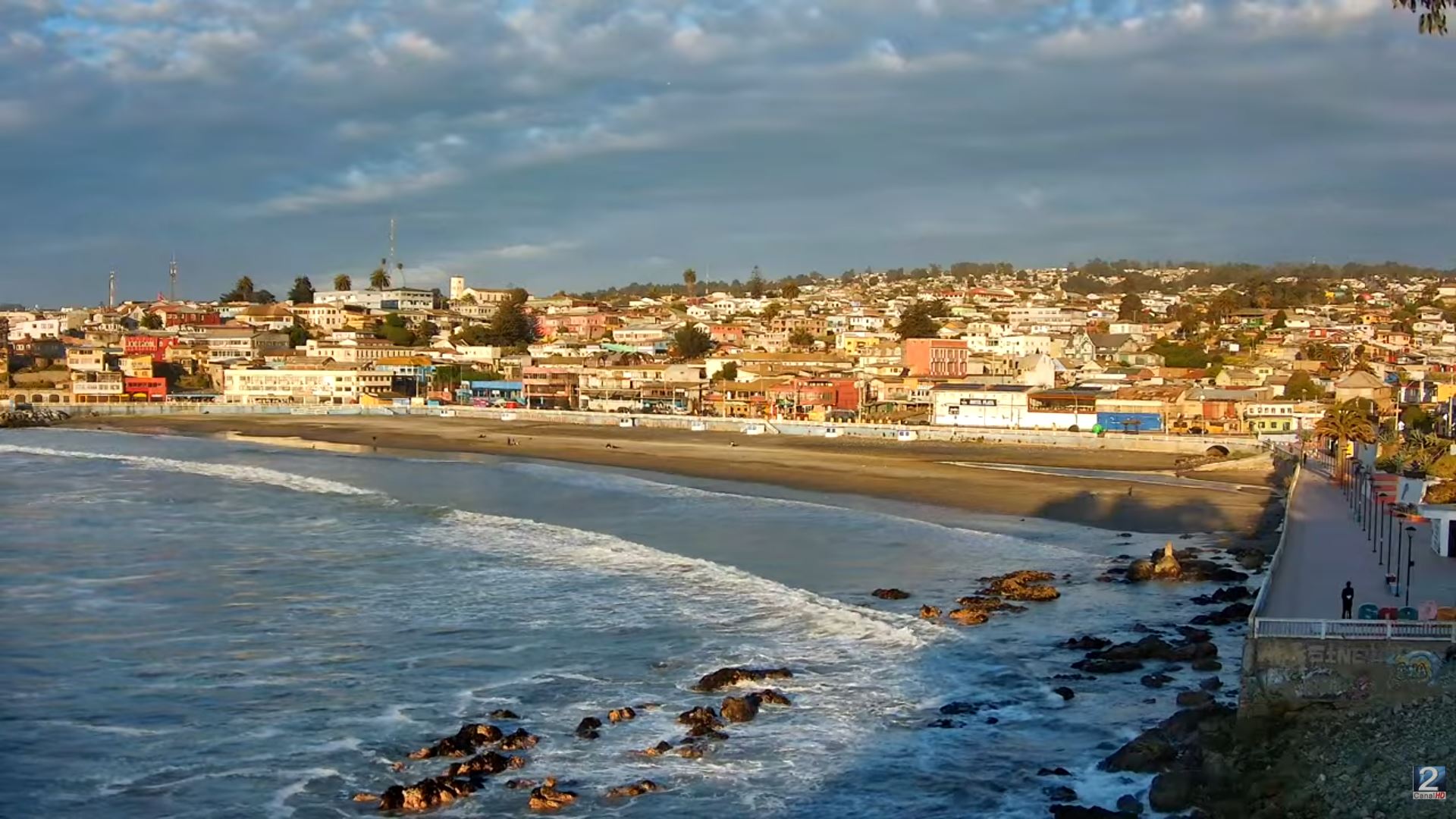 Webcam en direct de Carthagènes, Valparaiso, Chili