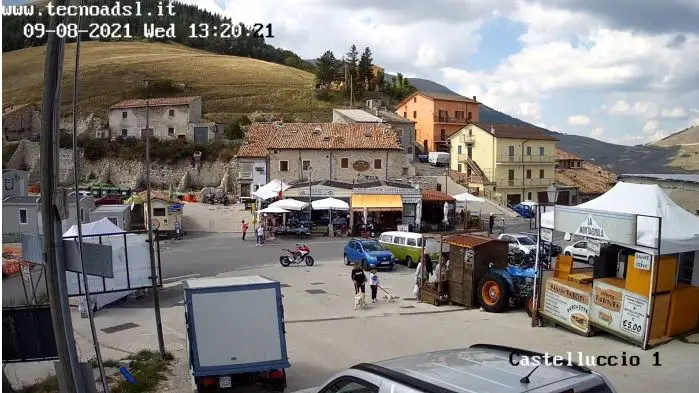 Webcam en direct de Castellucio di Norcia, Ombrie, Italie