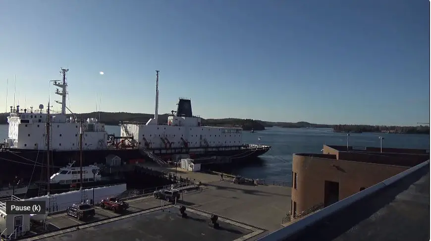 Webcam en direct de Castine, Maine, USA