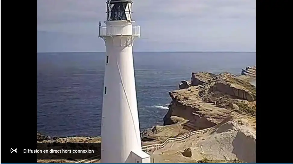 Webcam en direct de Castlepoint, Wellington, Nouvelle-Zélande
