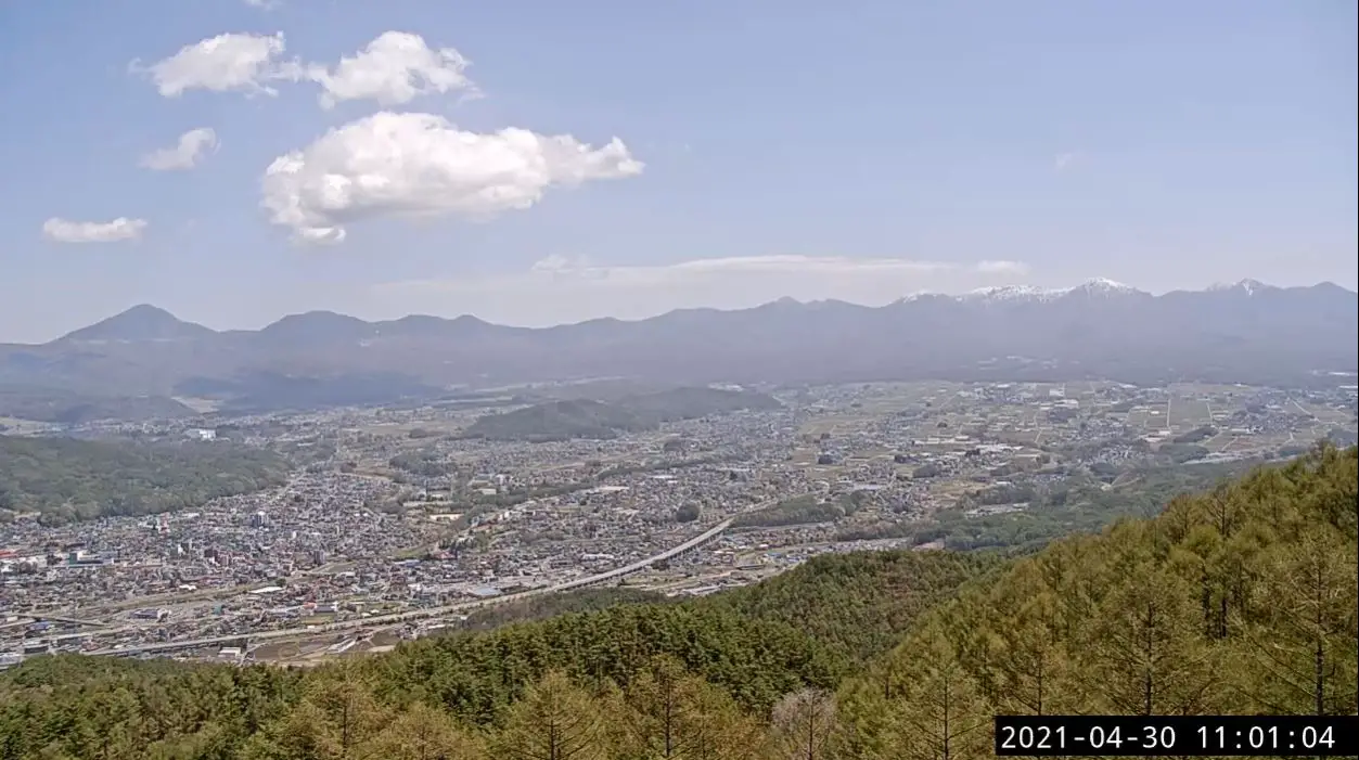 Webcam en direct de Chino, Nagano, Japon