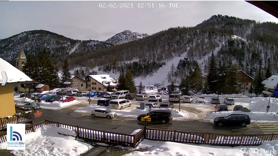 Webcam en direct de Claviere, Piémont, italie