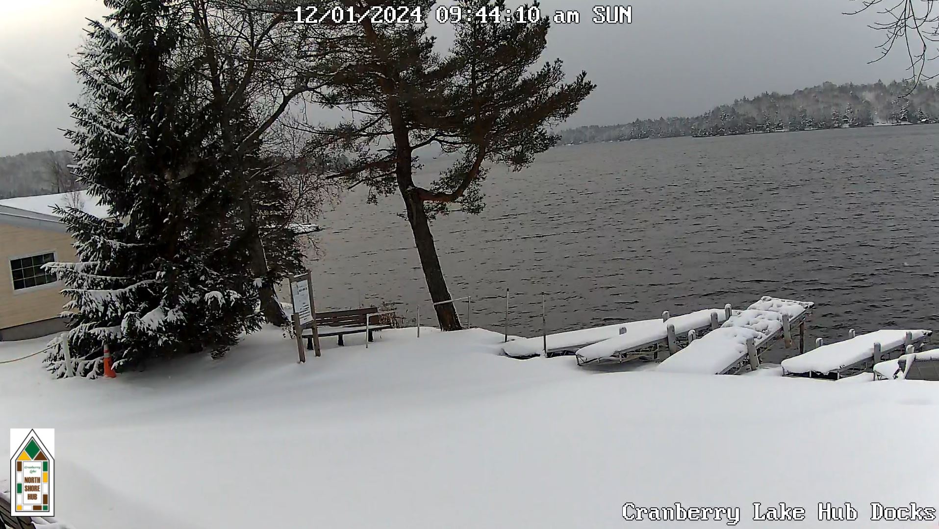 Webcam en direct de Cranberry Lake, New York, USA