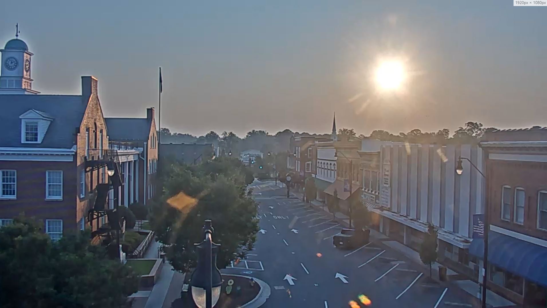 Webcam en direct de Clinton, Caroline du Nord, USA