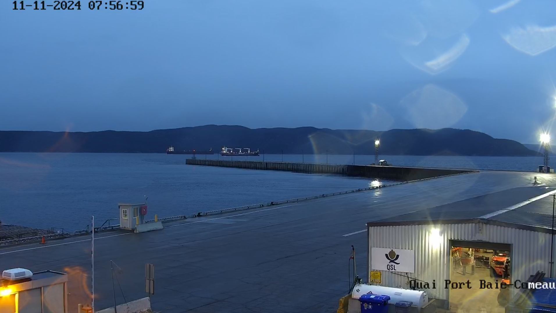 Webcam en direct de Baie-Comeau, Québec, Canada