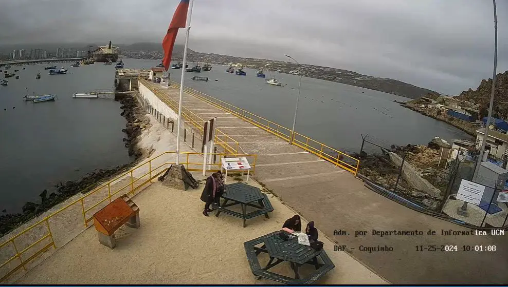 Webcam en direct de Coquimbo, Coquimbo, Chili