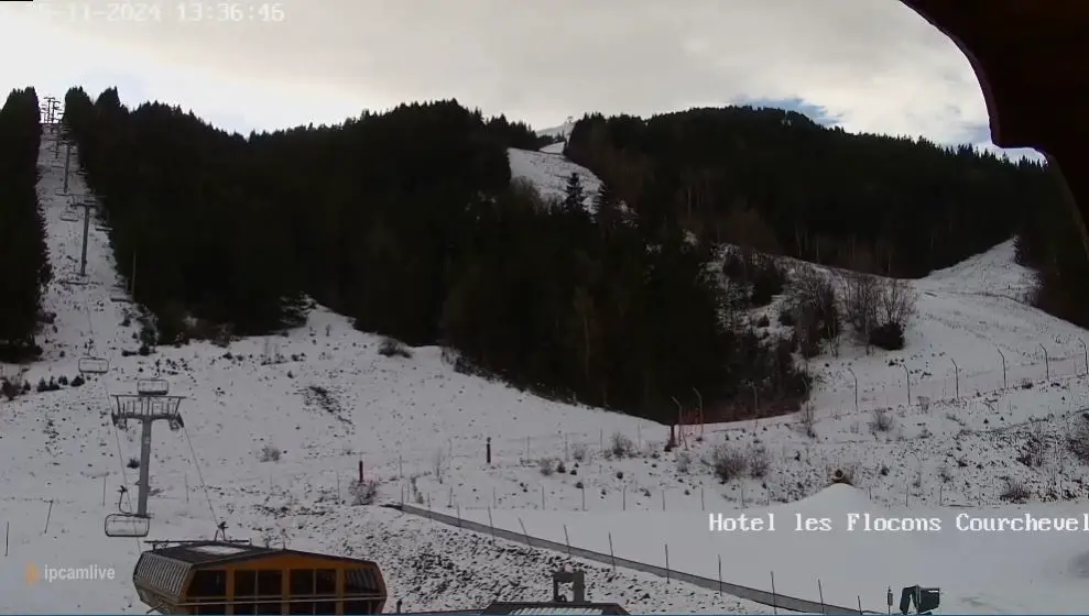 Webcam en direct de Courchevel, Auvergne-Rhône-Alpes, France