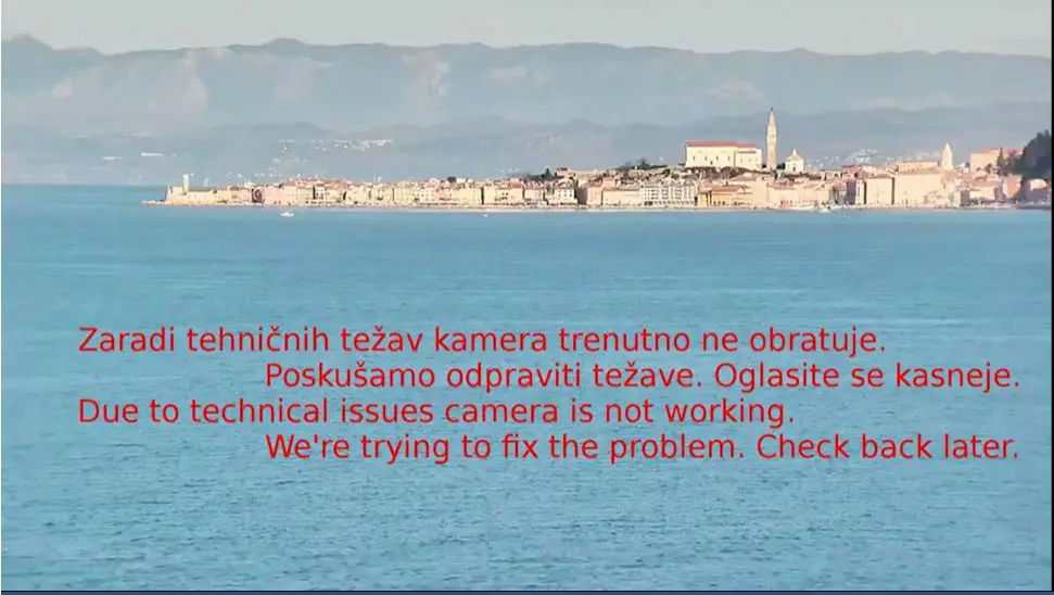 Webcam en direct de Crveni Vhr, Istrie, Croatie