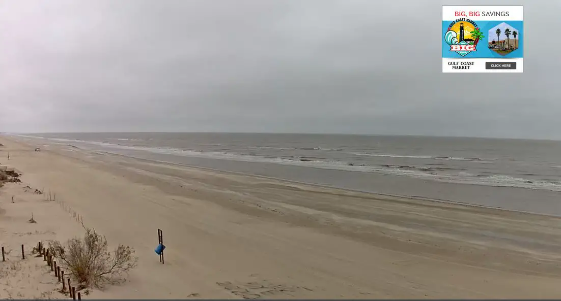 Webcam en direct de Crystal Beach, Texas, USA