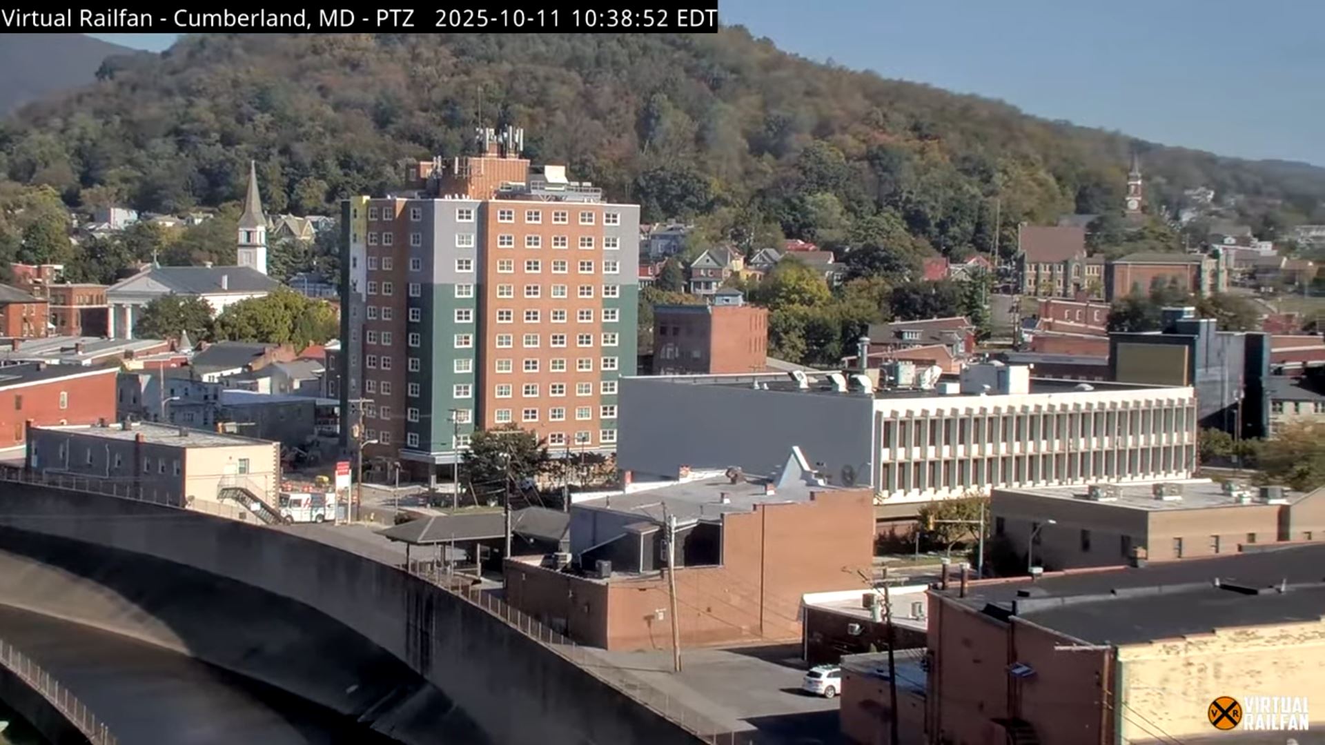 Webcam en direct de Cumberland, Maryland, USA