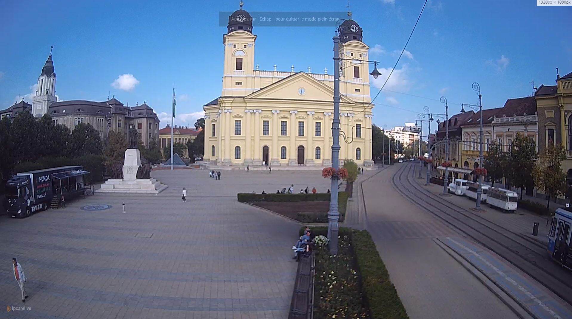Webcam en direct de Debrecen, Hajdu-Bihar, Hongrie