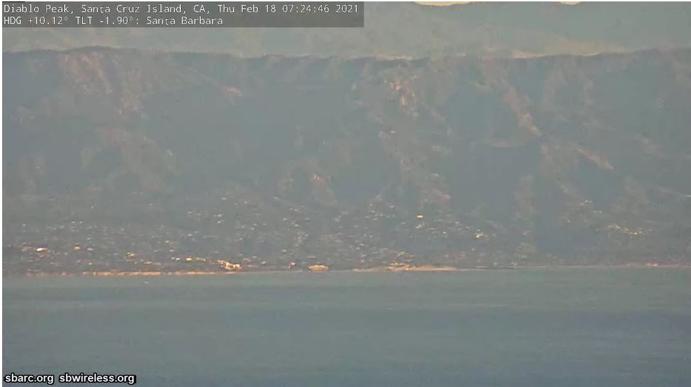 Webcam en direct de Diablo Peak, Californie, USA