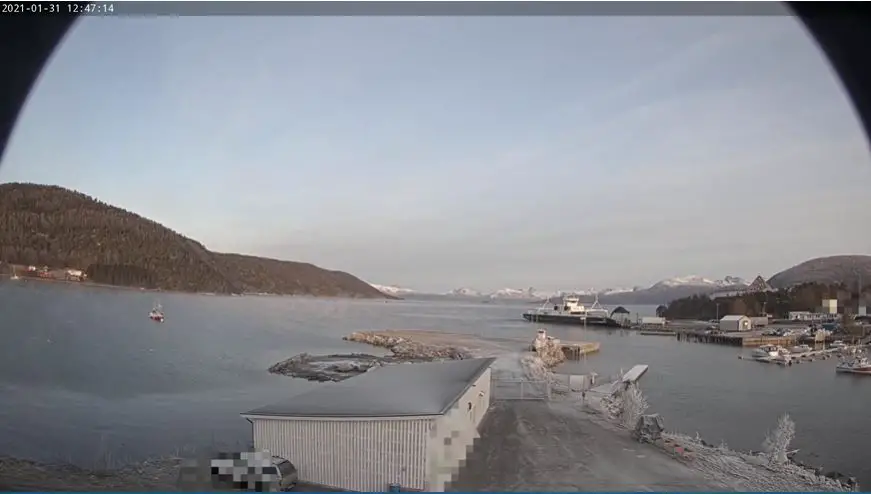 Webcam en direct de Drag - Port, Nordland, Norvège