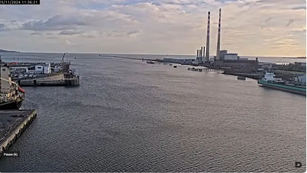 Webcam en direct de Dublin, Southern and Eastern, irlande