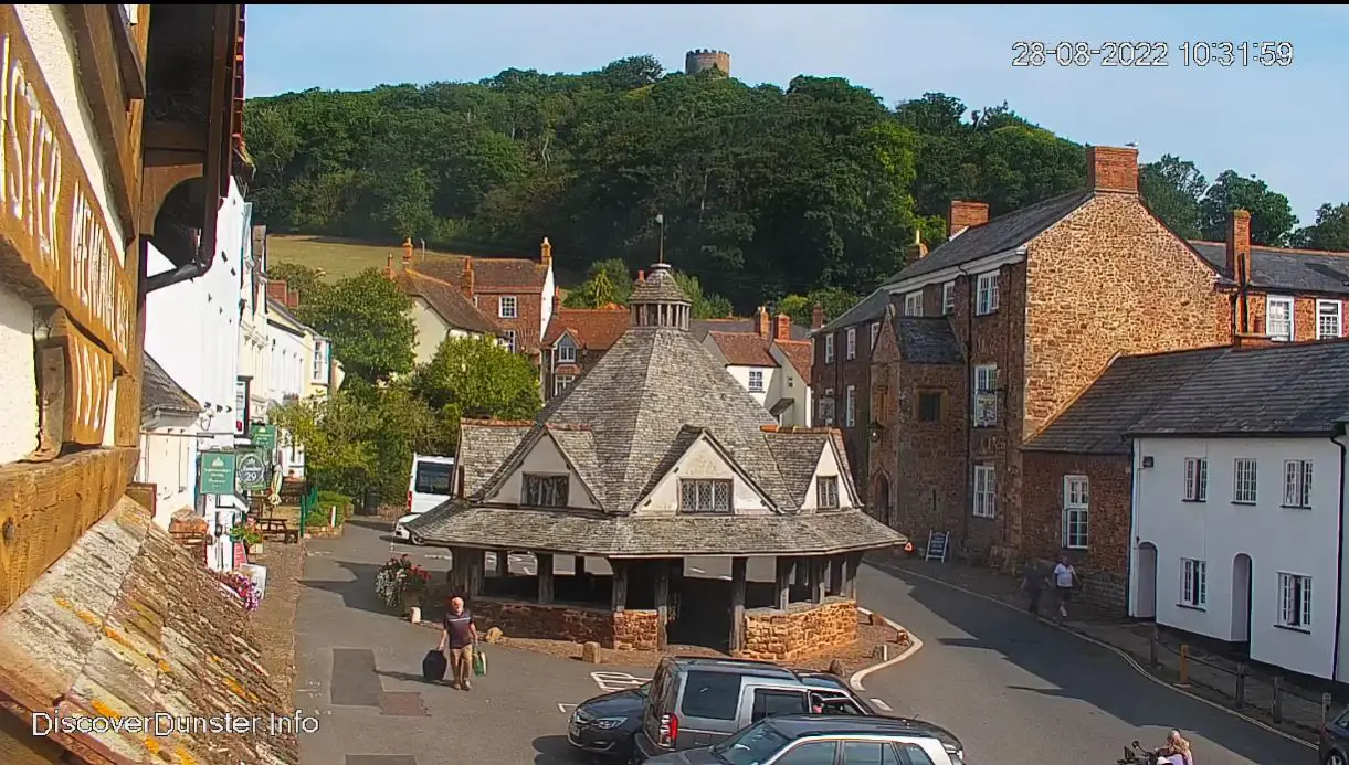Webcam en direct de Dunster, Cornouailles, Angleterre