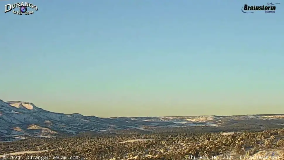 Webcam en direct de Durango, Colorado, USA