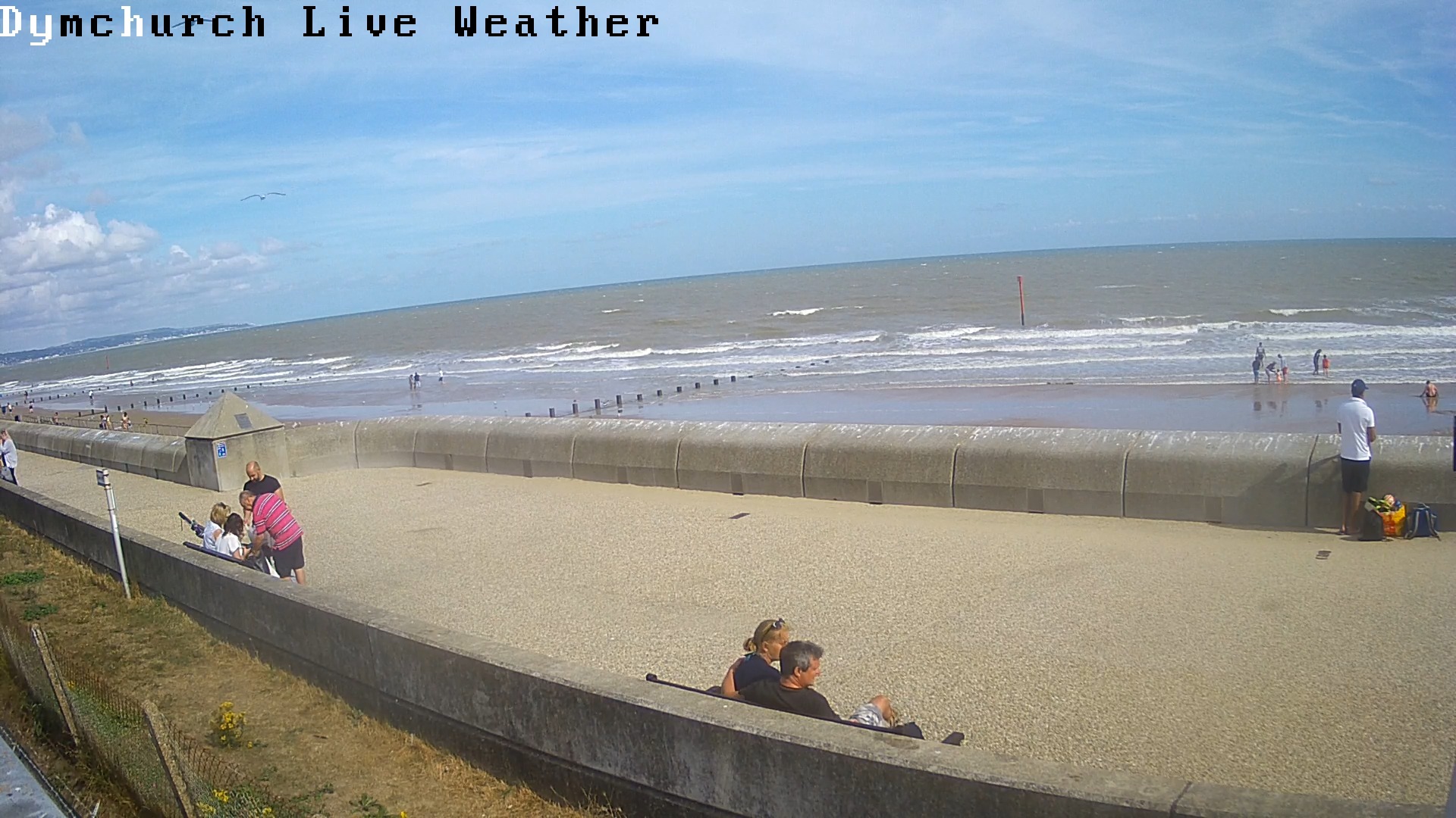 Webcam en direct de Dymchurch, Kent, Angleterre