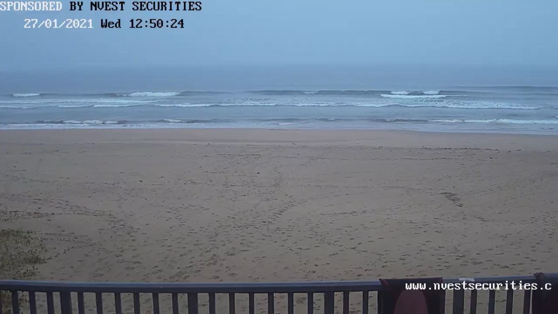 Webcam en direct de East London - Nahoon Beach, Cap oriental, Afrique du Sud